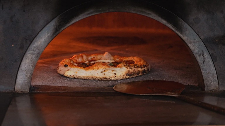 Meet the Oven: The Heart of Mangia Pizza