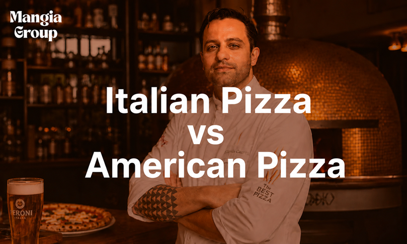 Italian Pizza vs American Pizza
